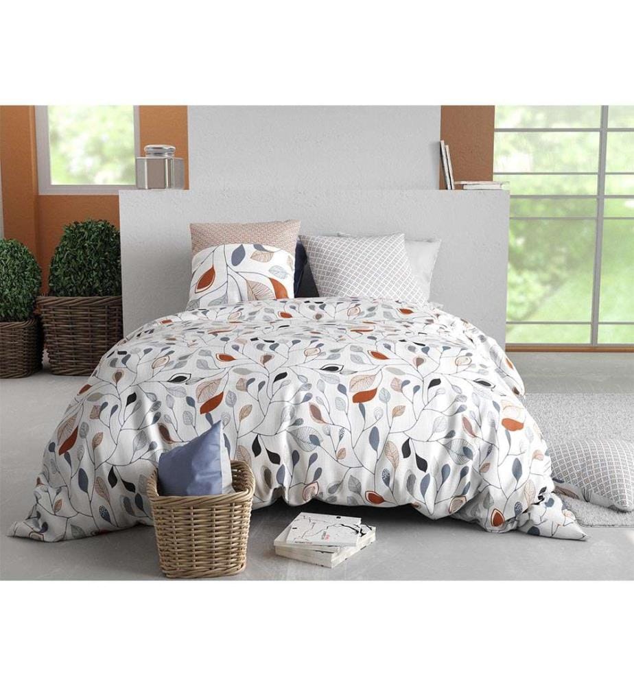 Parure Housse de Couette 3 pièces 240x220 cm - Multicolore
