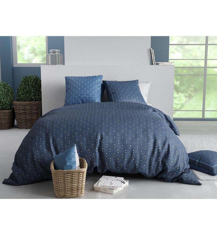 Parure Housse de Couette 3 pièces 260x240 cm - Multicolore