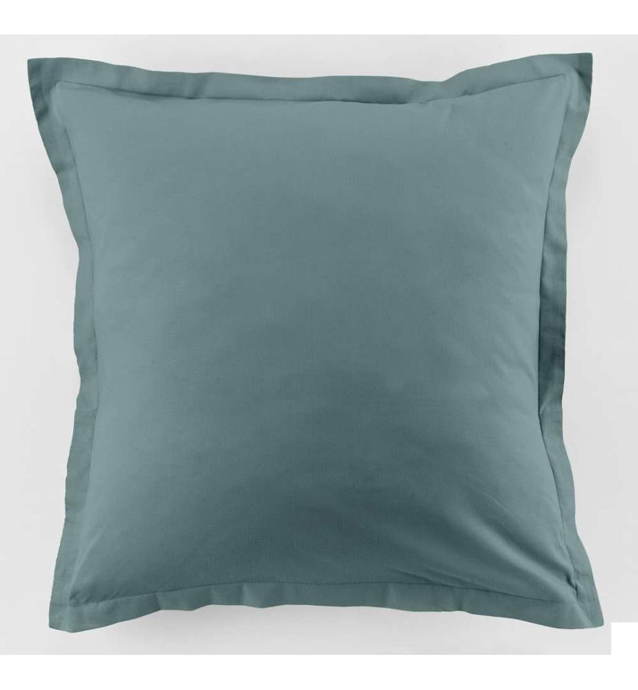 Lot de 2 Taies d'oreiller 63 x 63 cm - Bleu Canard