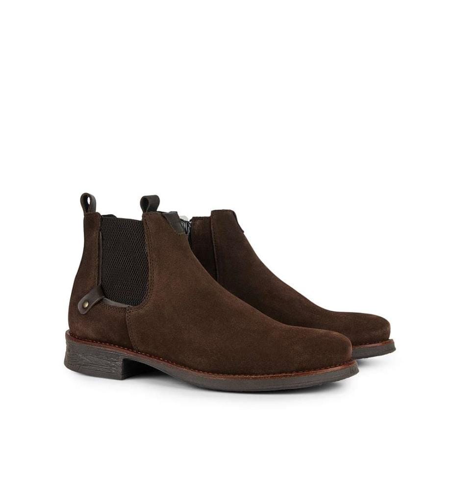Bottines Chelsea en Suède - Marron