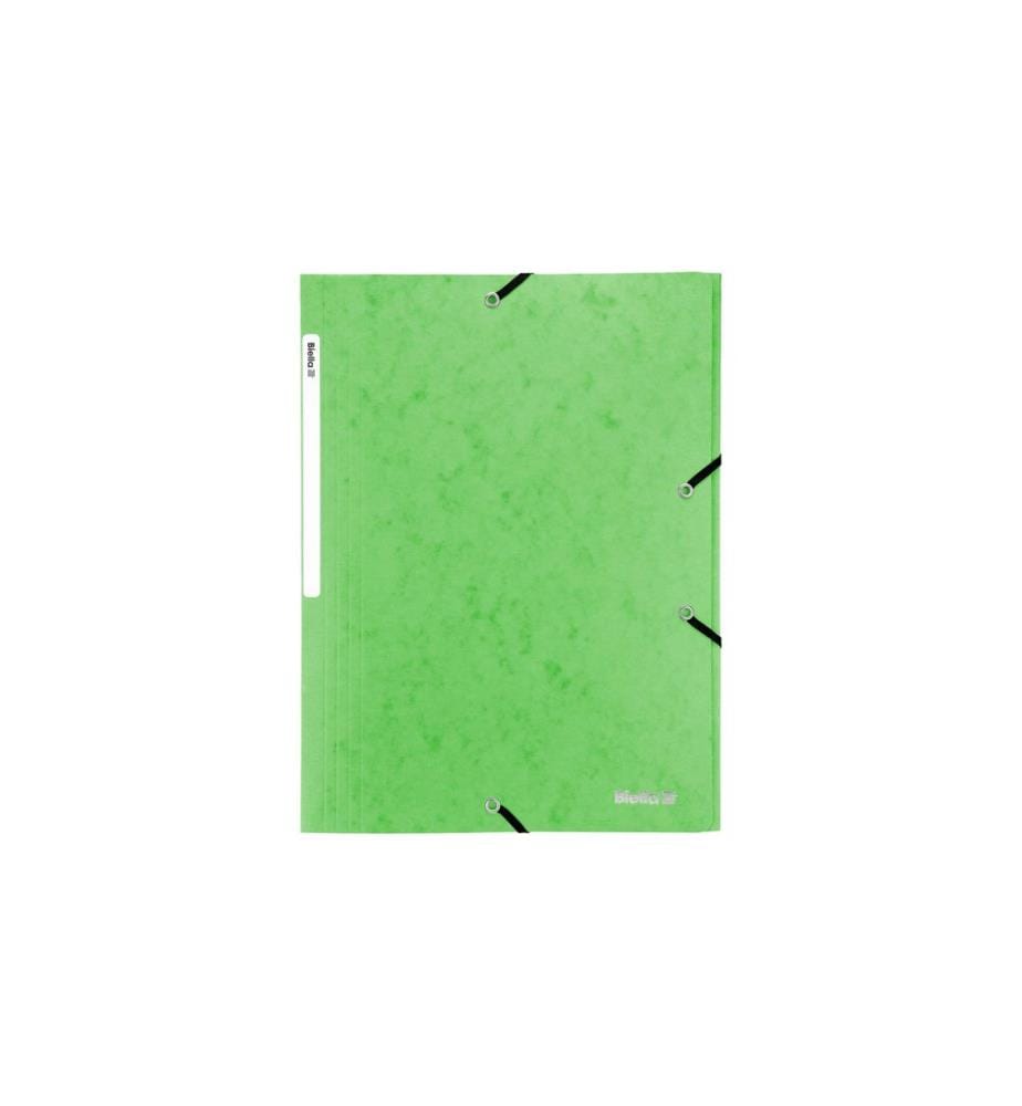 Biella Chemise à élastiques A4 Carton, Vert clair