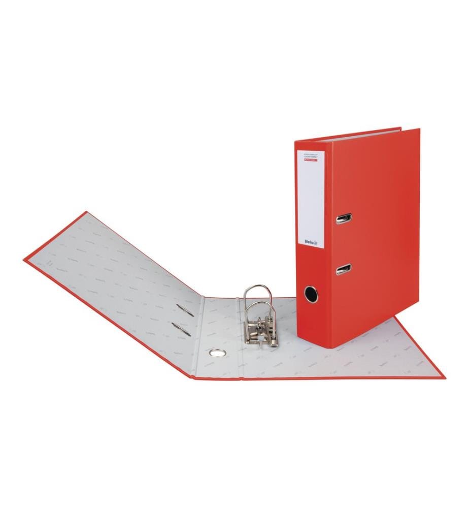 Biella Classeur à levier A4 7 cm, Rouge
