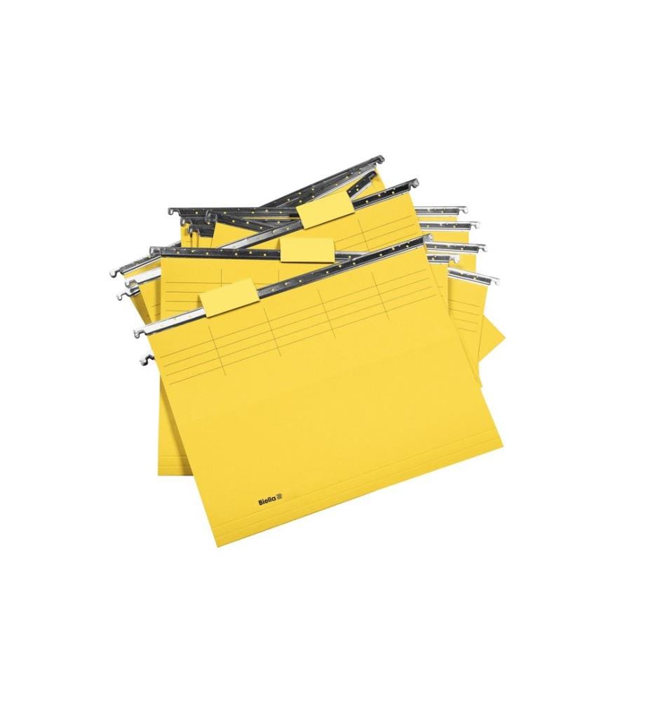 Biella Original Vetro Mobil Jaune, 25 pièces