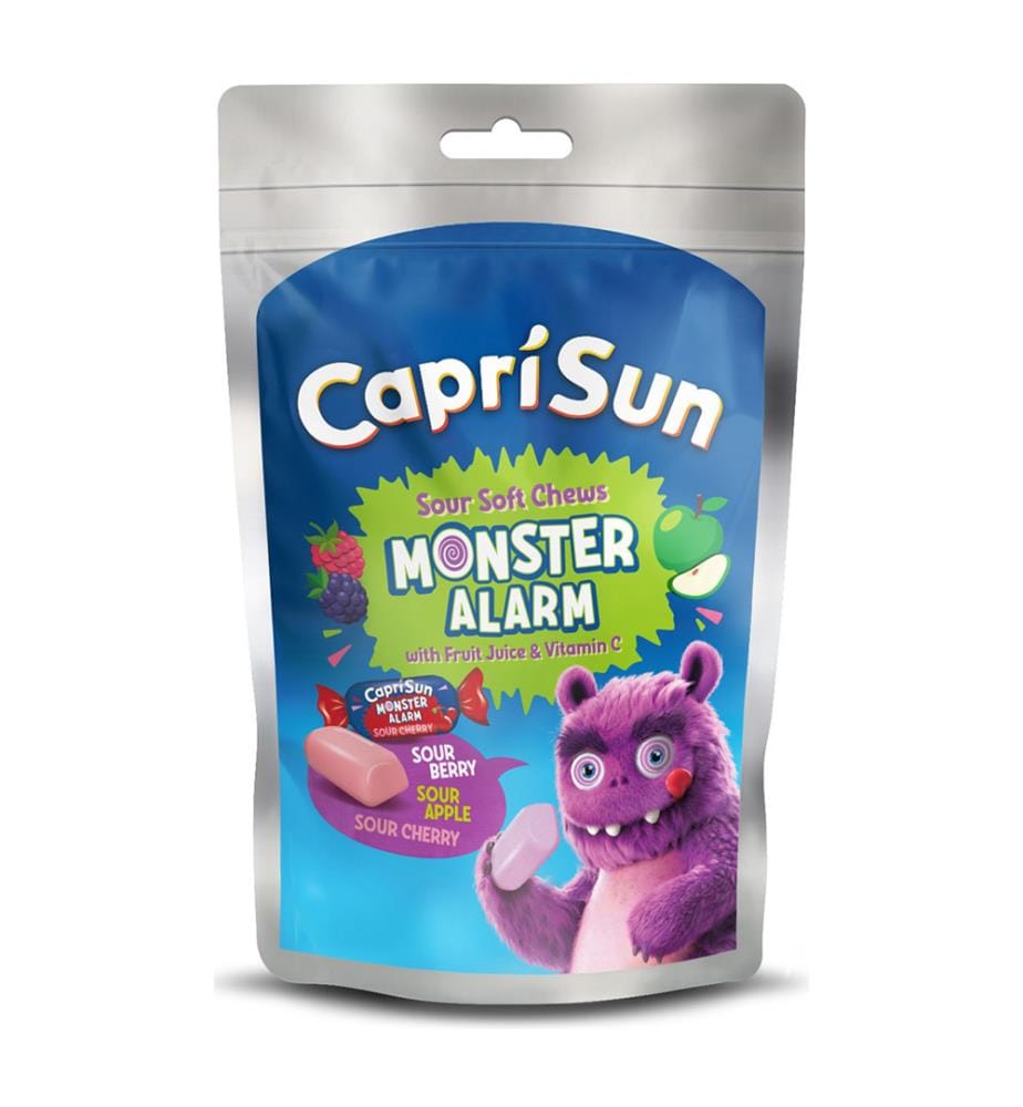 12 x Boisson goût bonbon Monster Alarm Capri-Sun - 147g