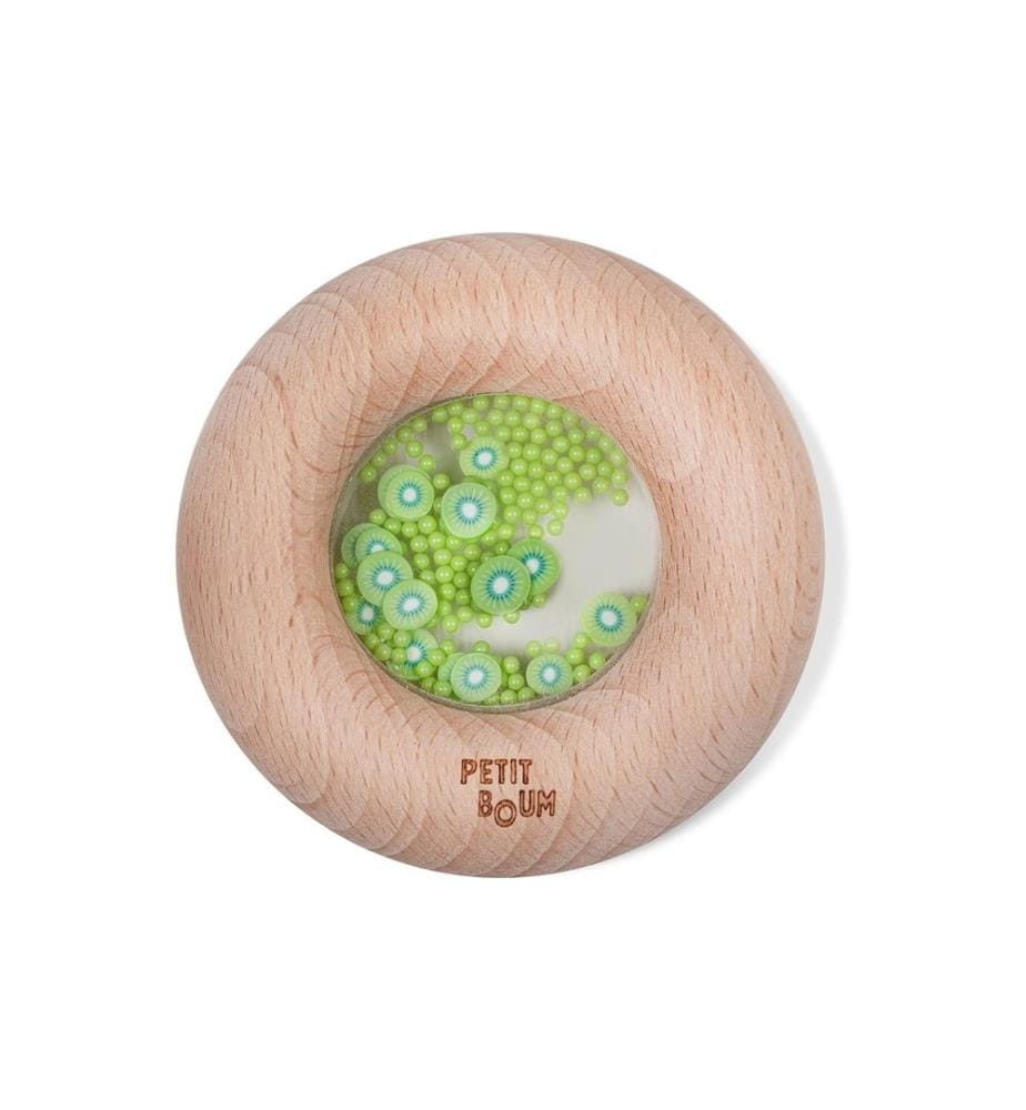 Sombo Hochet Sensoriel donut Kiwis 7 cm