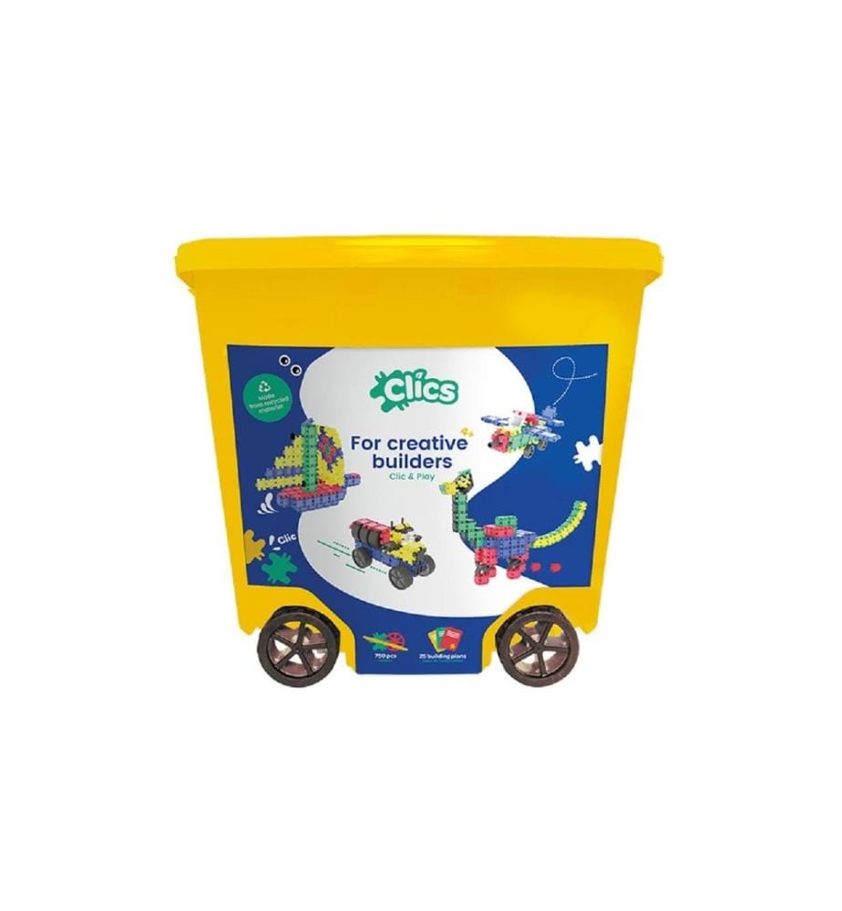 Sombo Kit de construction Clics Box 750 pièces
