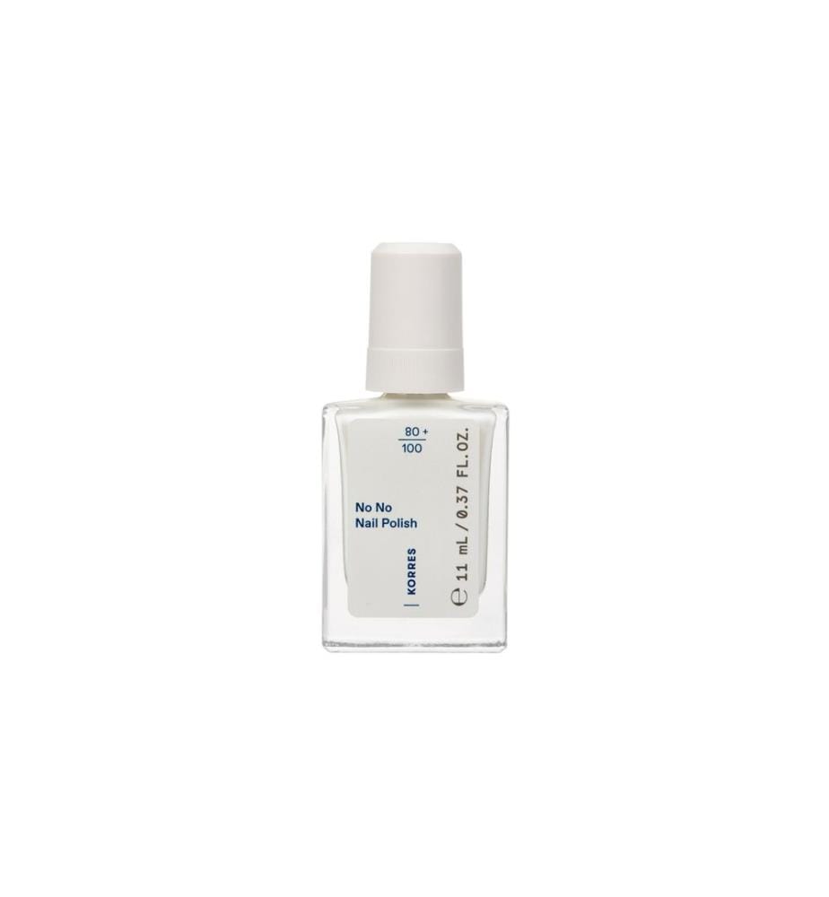 KORRES No No Nail Polish Milky White 2