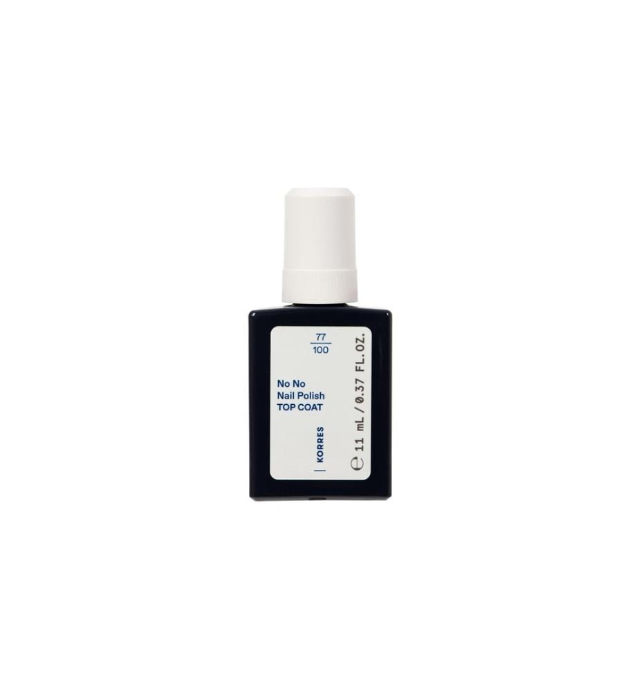 KORRES No No Nail Polish Top Coat 1 Clear Top Coat