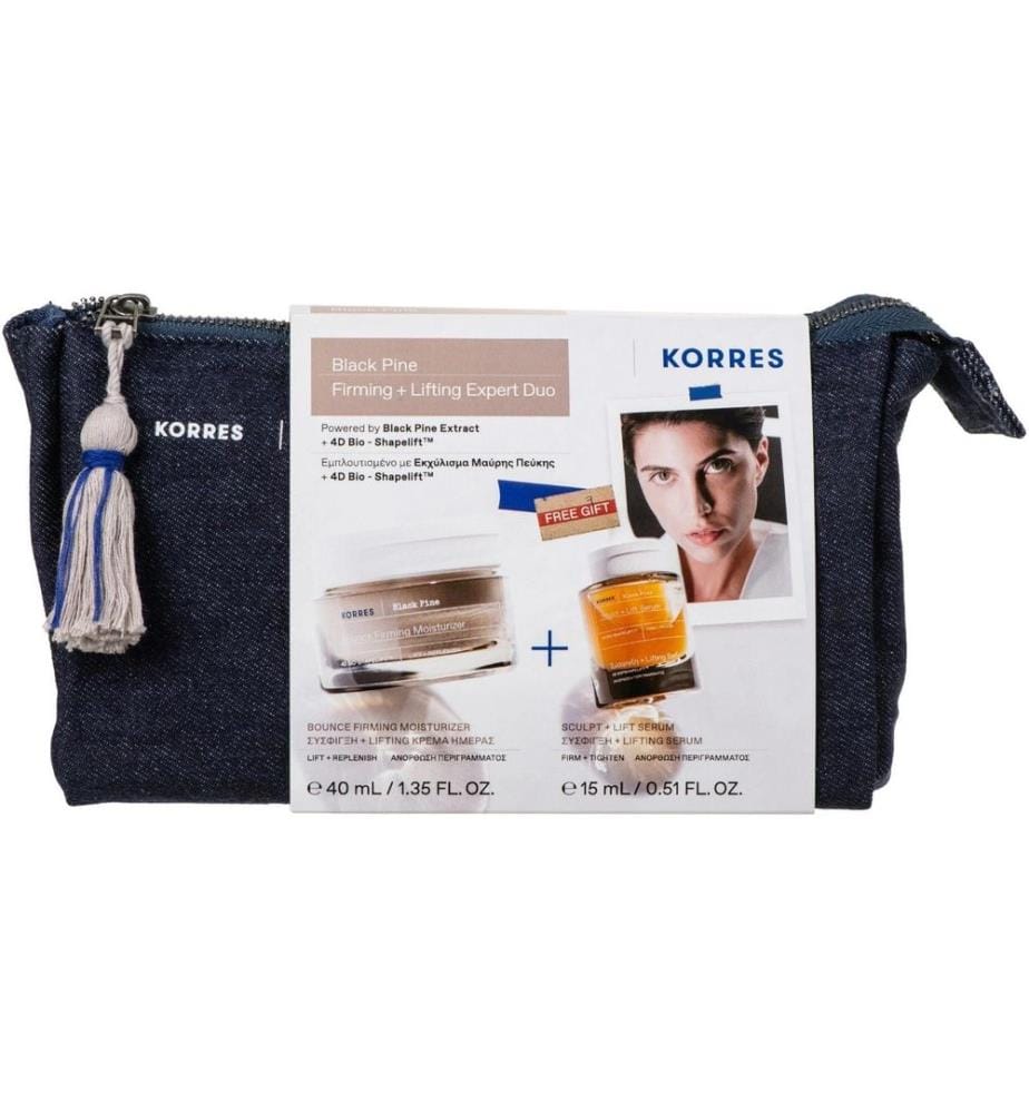 KORRES Coffret de soins du visage Pin Noir Primus 40 ml et 15 ml