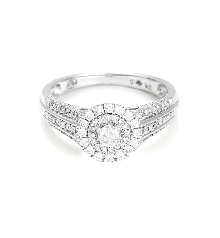 Bague Ivar - Or blanc