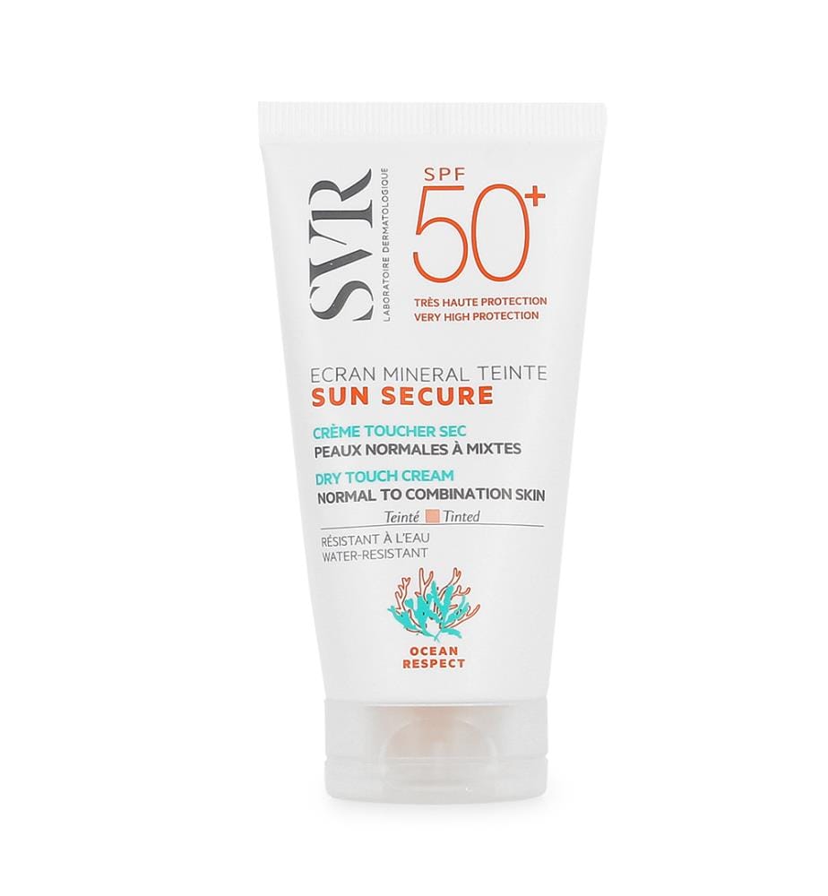Sun Secure Écran Minéral Teinté SPF50+ Peaux Normales à Mixtes - 60 g