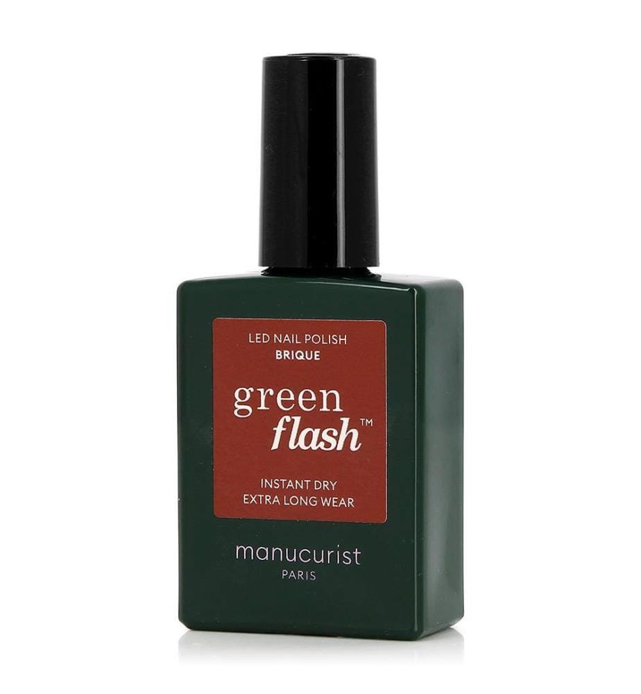 Vernis Semi-Permanent Brique Green Flash - 15 ml