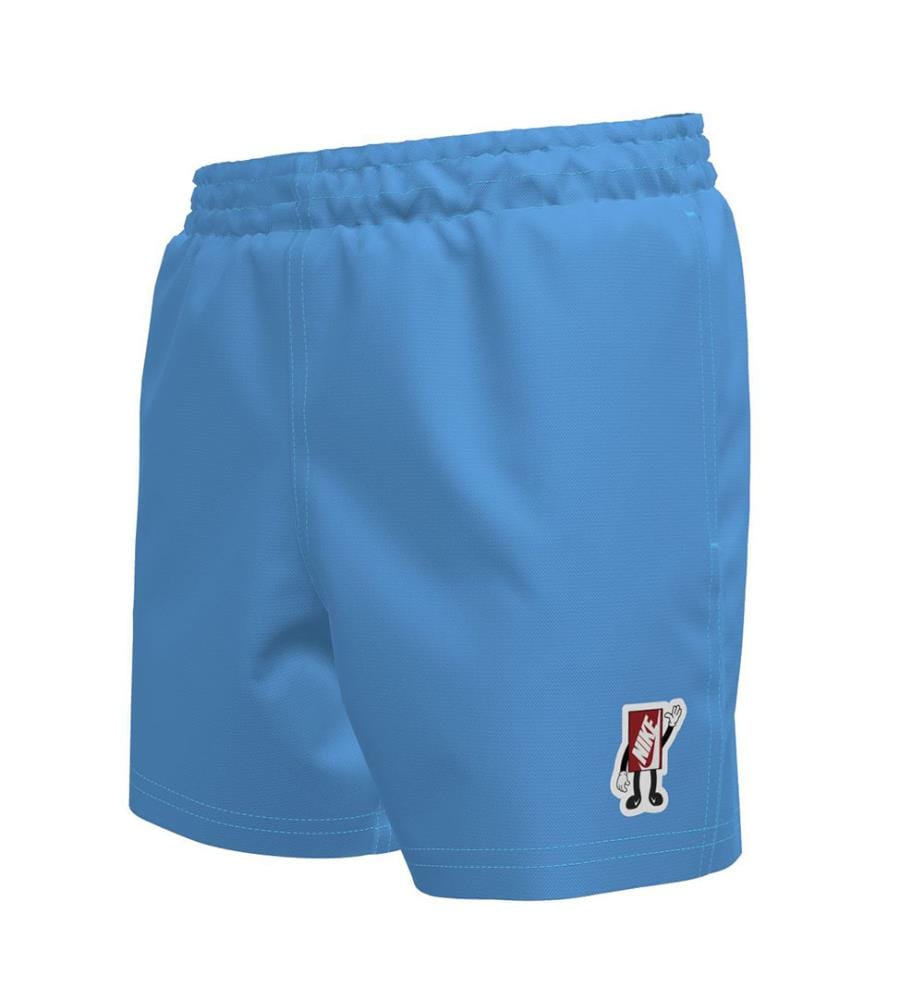 Short de volley "Boxy Patch Big 4" Swim Breaker - Bleu
