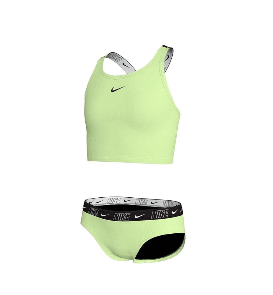 Ensemble midkini croisé avec bande logo - Volt