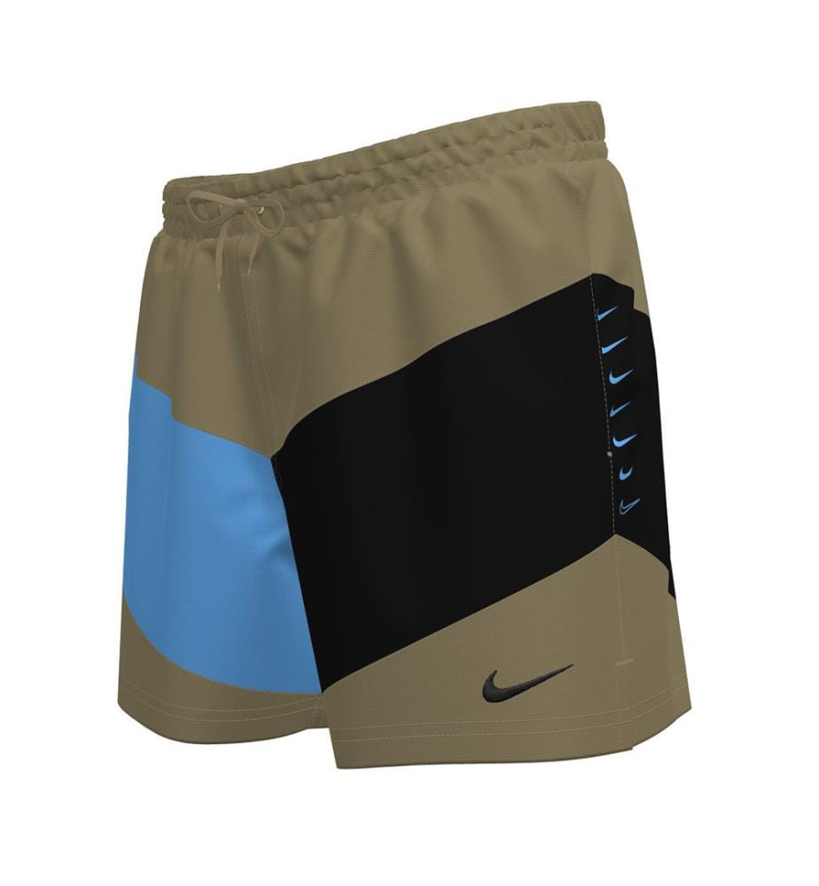 Short de volley 5" Multi Logo Vortex - Beige