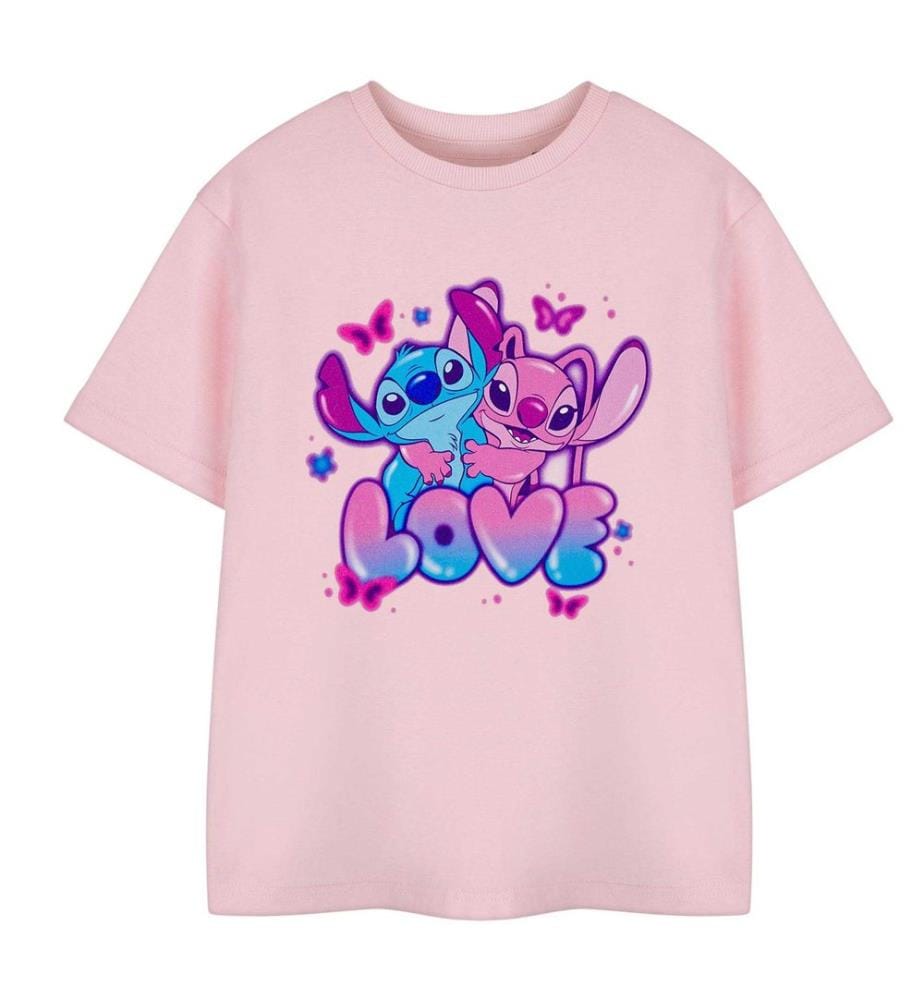 Lilo & Stitch - T-shirt LOVE - Fille
