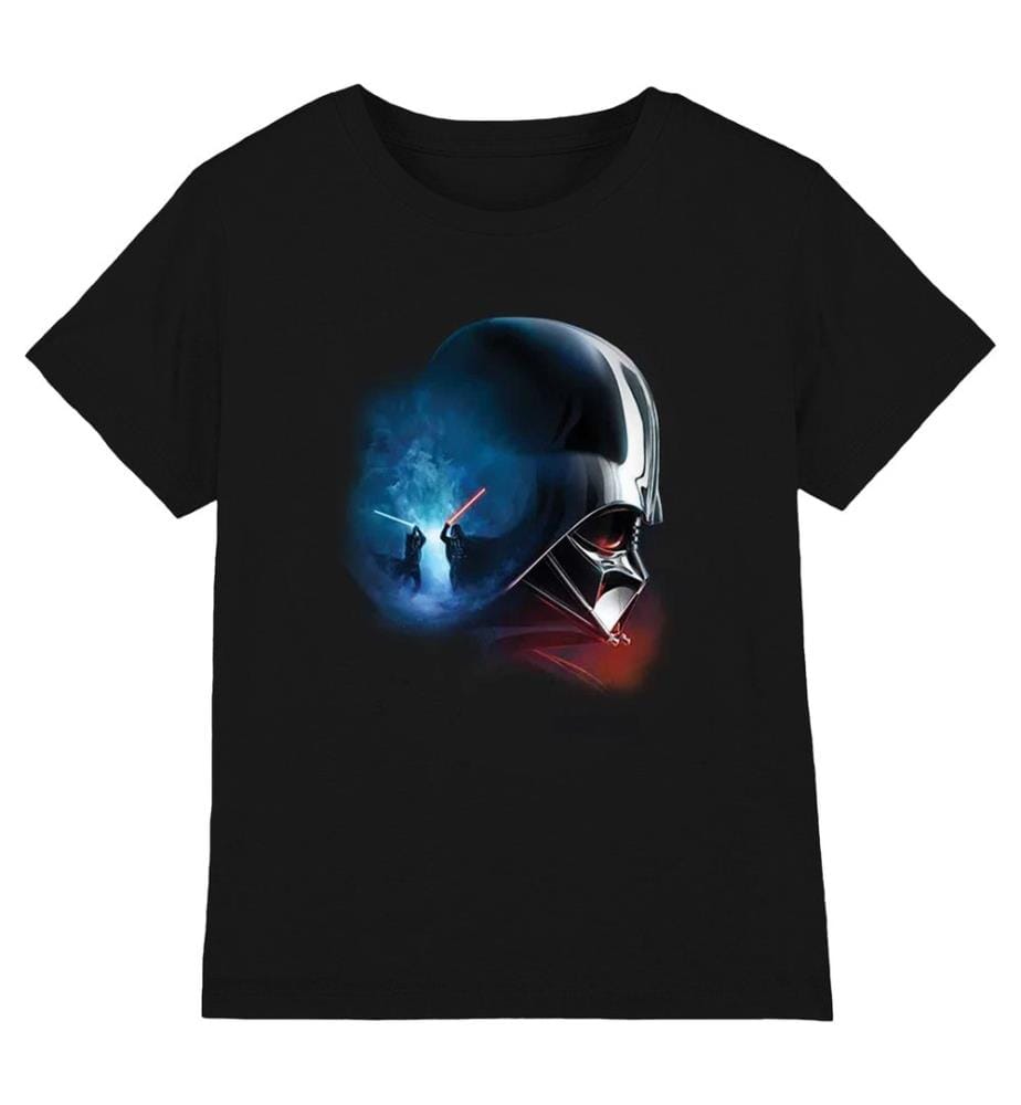 Star Wars - T-shirt motifs Obi-Wan Kenobi et Vador style poster - Enfan