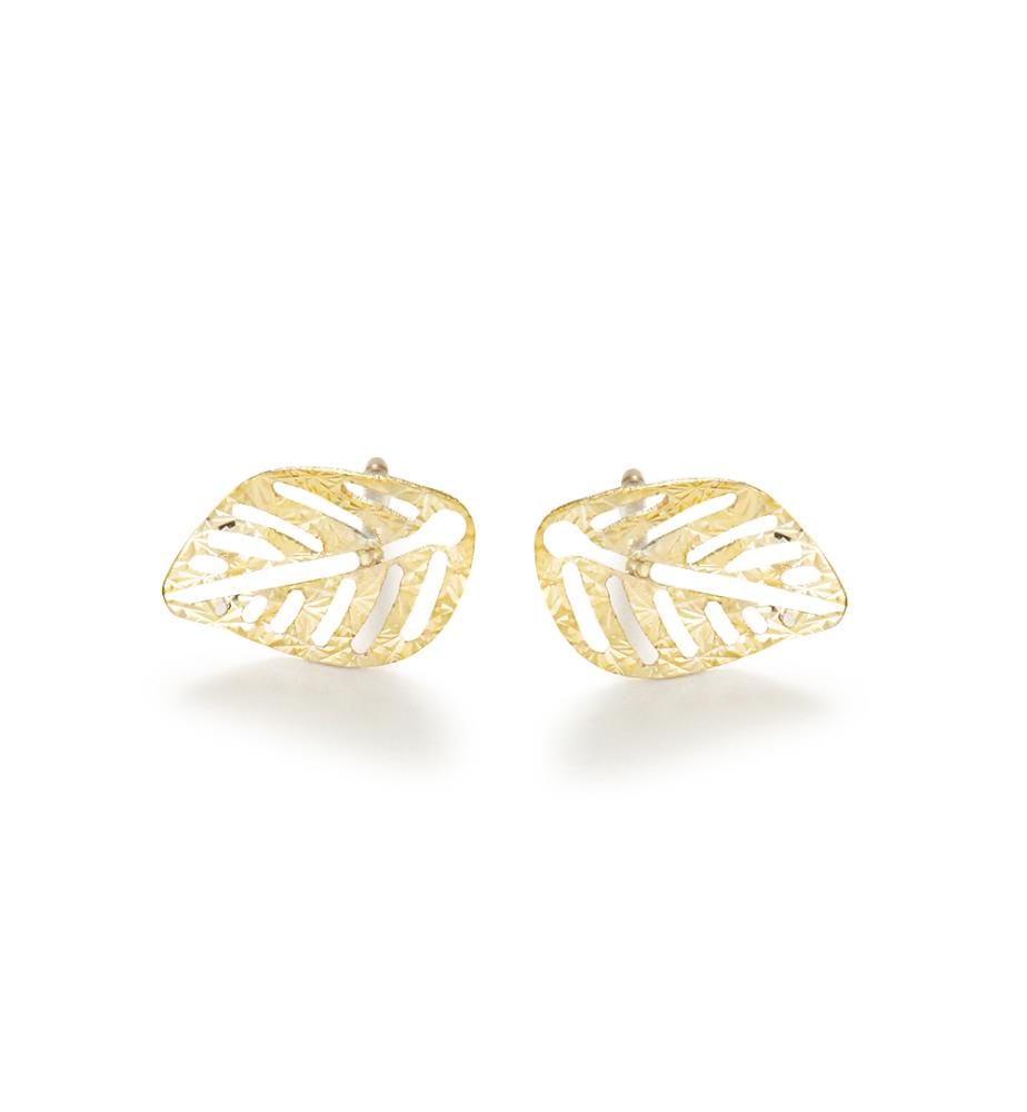 Boucles d'Oreilles Sous Le Vent - Or Jaune 375 /1000