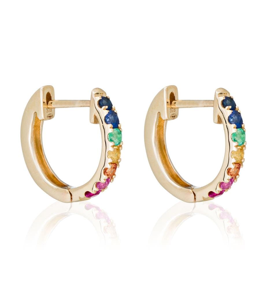 Boucles d'Oreilles Colorful Love - Or Jaune
