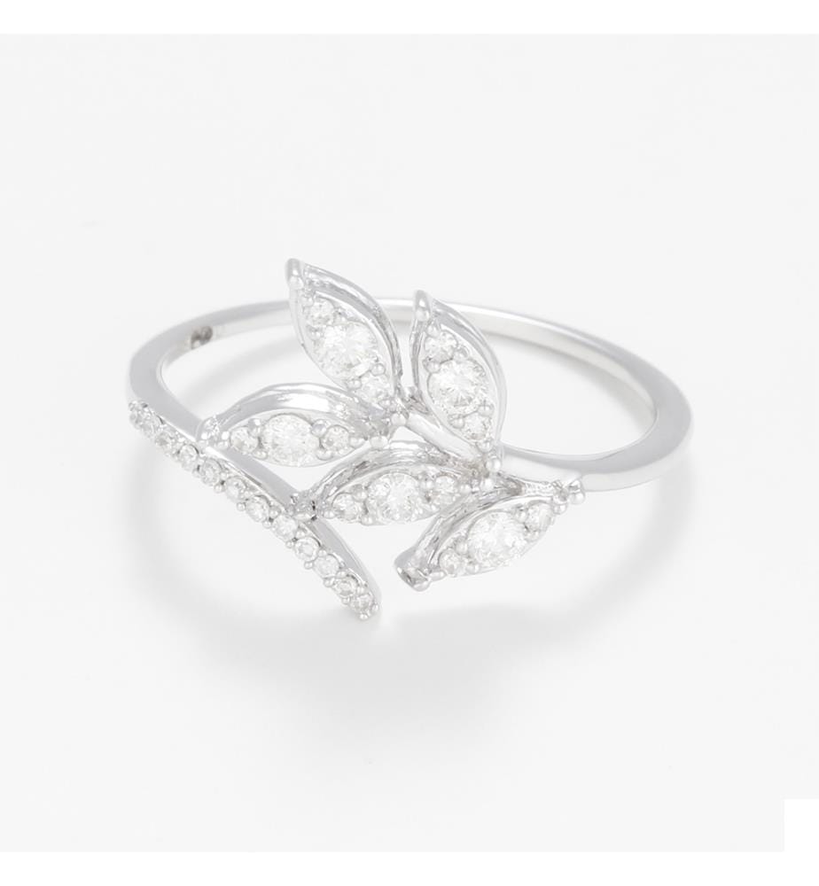 Bague Izïa - Or Blanc