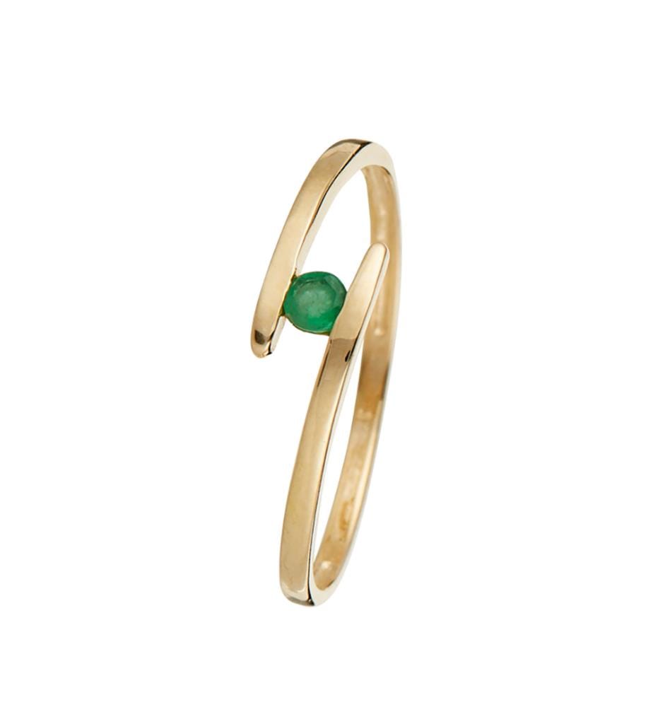 Bague Arc - Or Jaune 0,06ct/1 375/1000