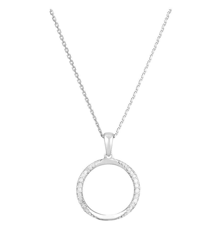 Pendentif Ode à la Vie - Or Blanc 375/1000