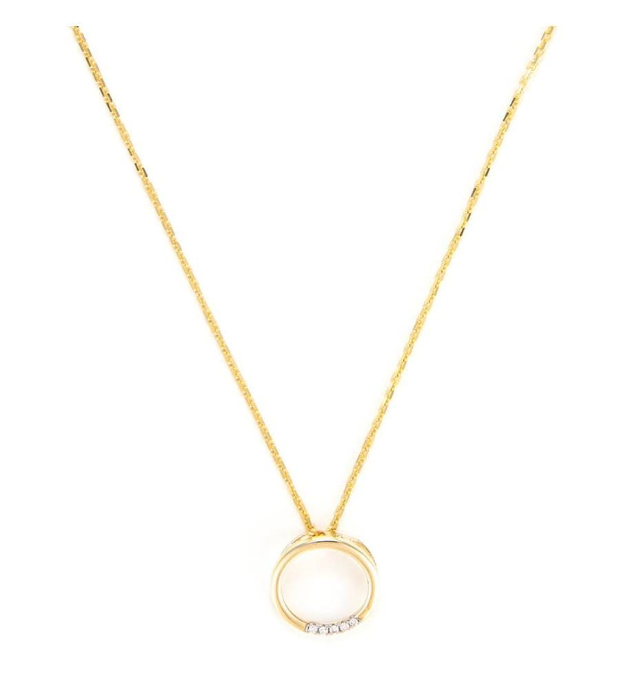 Pendentif Cercle - Or Jaune 375/1000