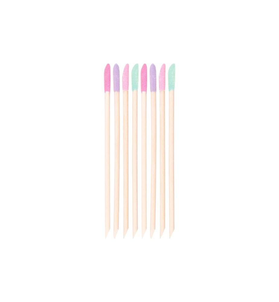 Brushworks Bâtons à cuticules Cristal, 8 pièces, manuel