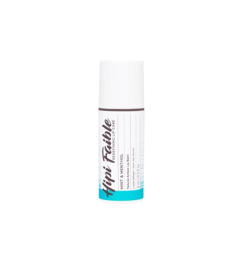 Hipi Faible Baume à lèvres airless naturel - menthe & menthol 6 ml
