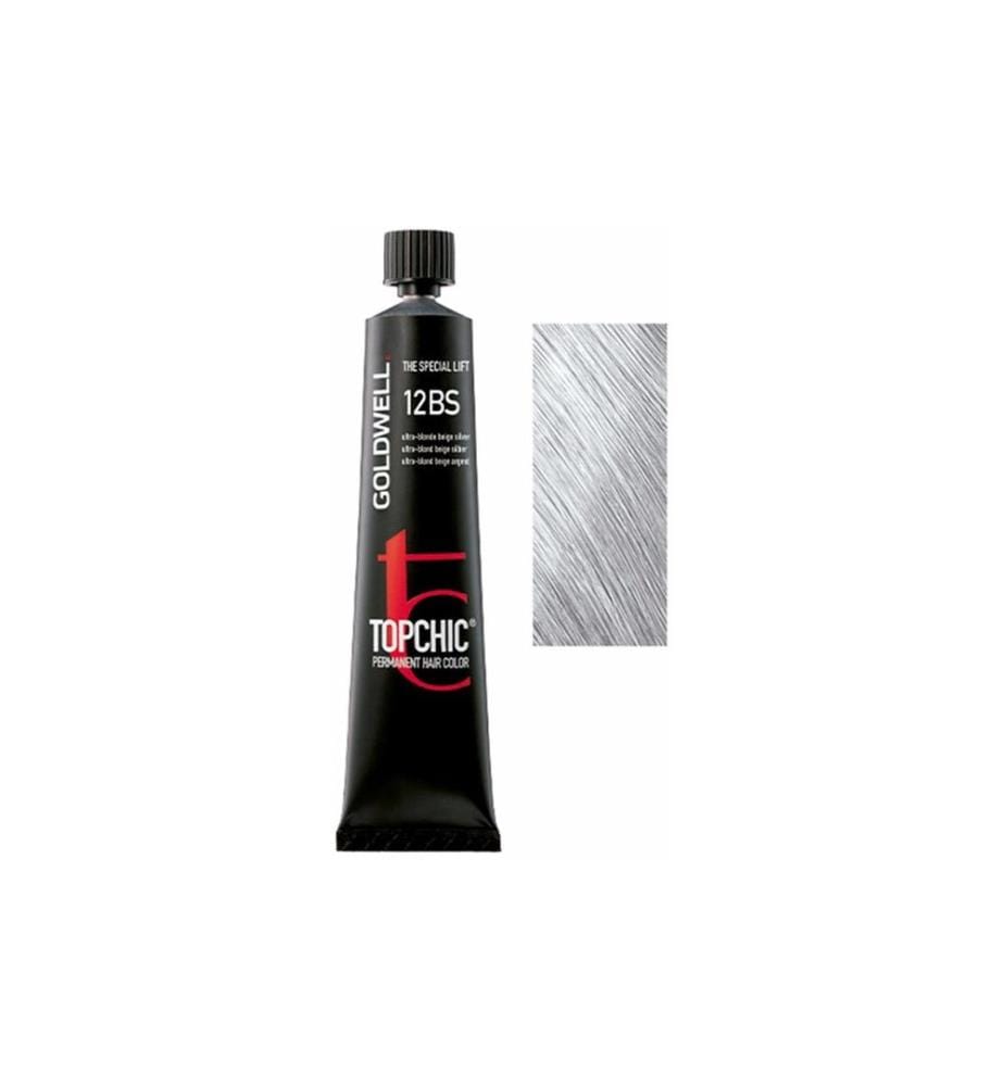 GOLDWELL Coloration Topchic 12BS Ultra Blond Beige Argenté 60 ml 60 ml