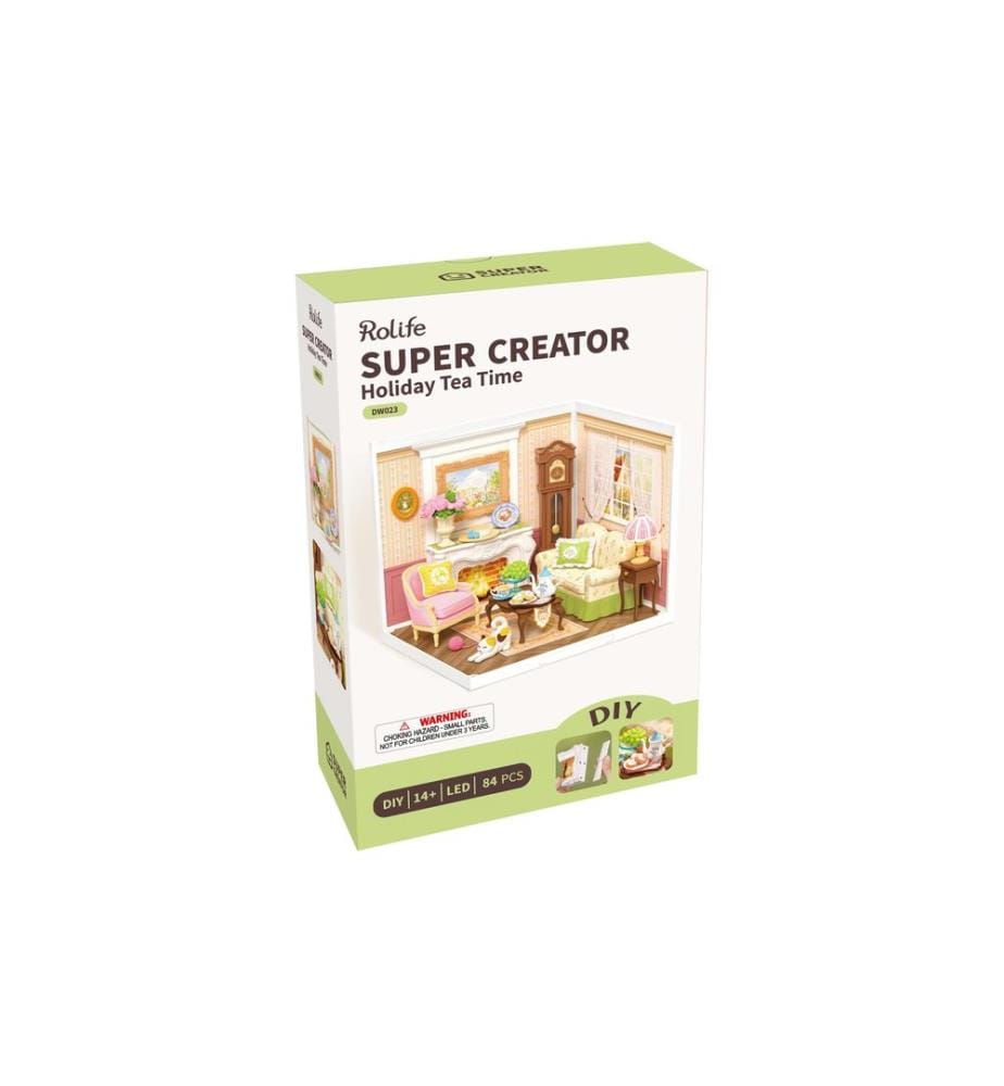 Kit de construction Rolife Holiday Tea Time