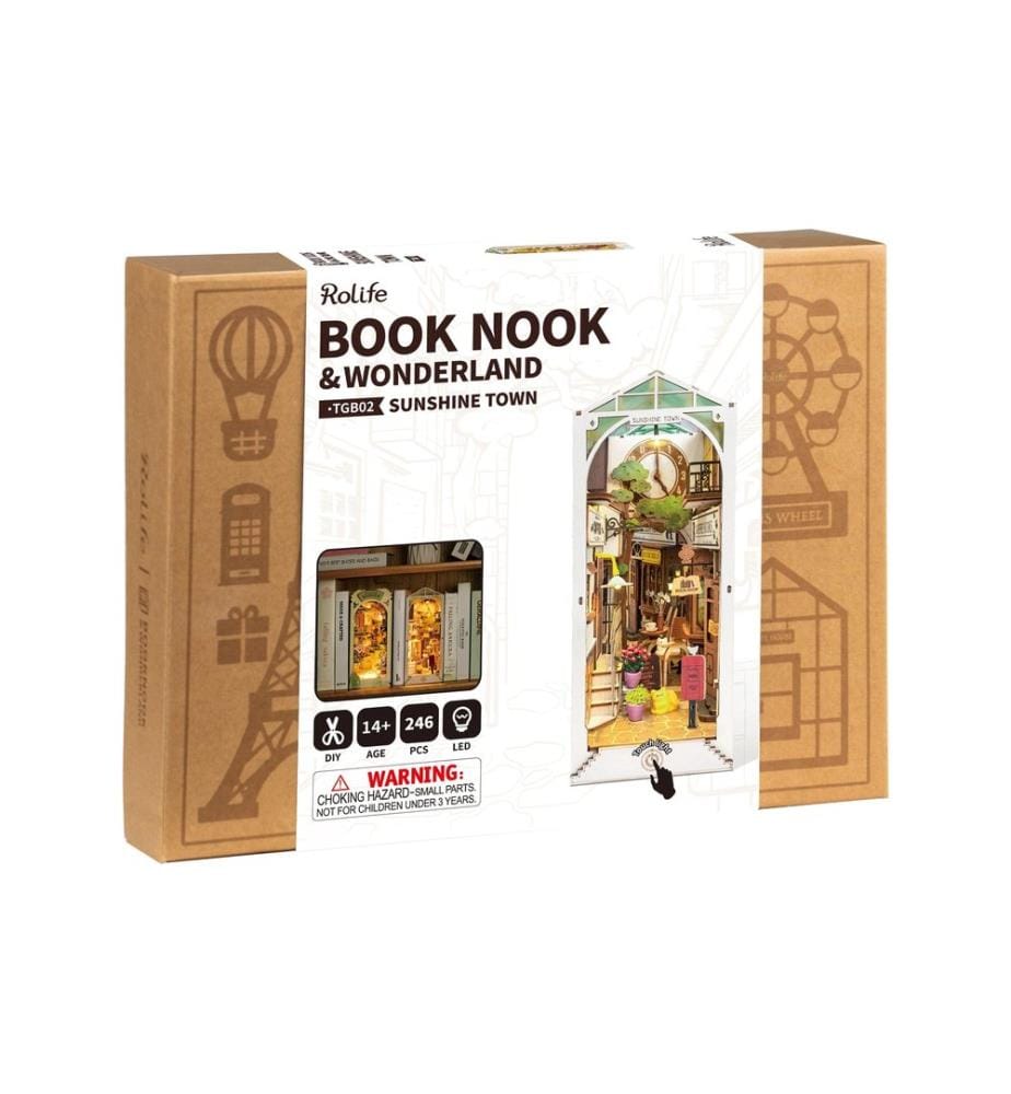 Kit de construction Rolife Book Nook Sunshine Town