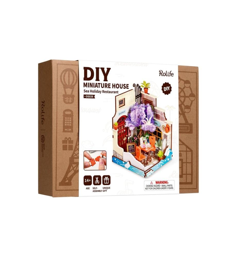 Rolife Kit de construction Restaurant de mer Vacances