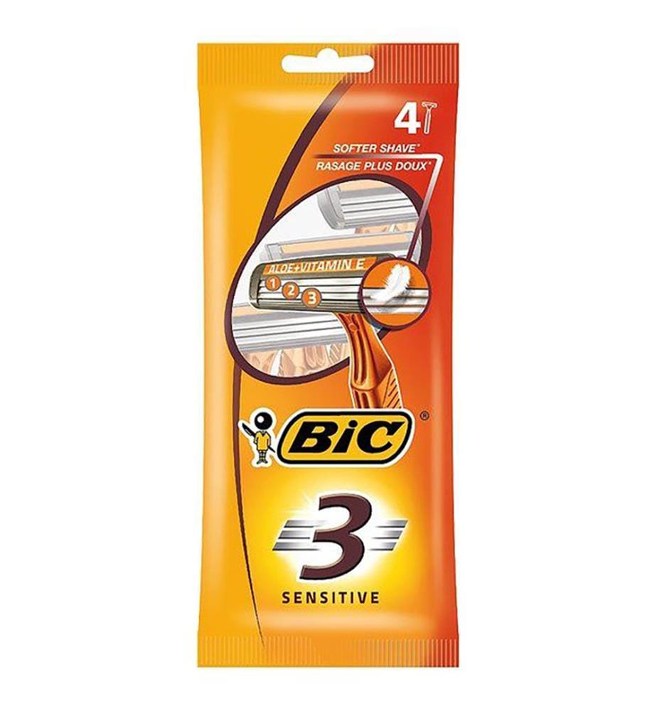 Lot De 20 Rasoir 3 Lames Sensitive Jetable