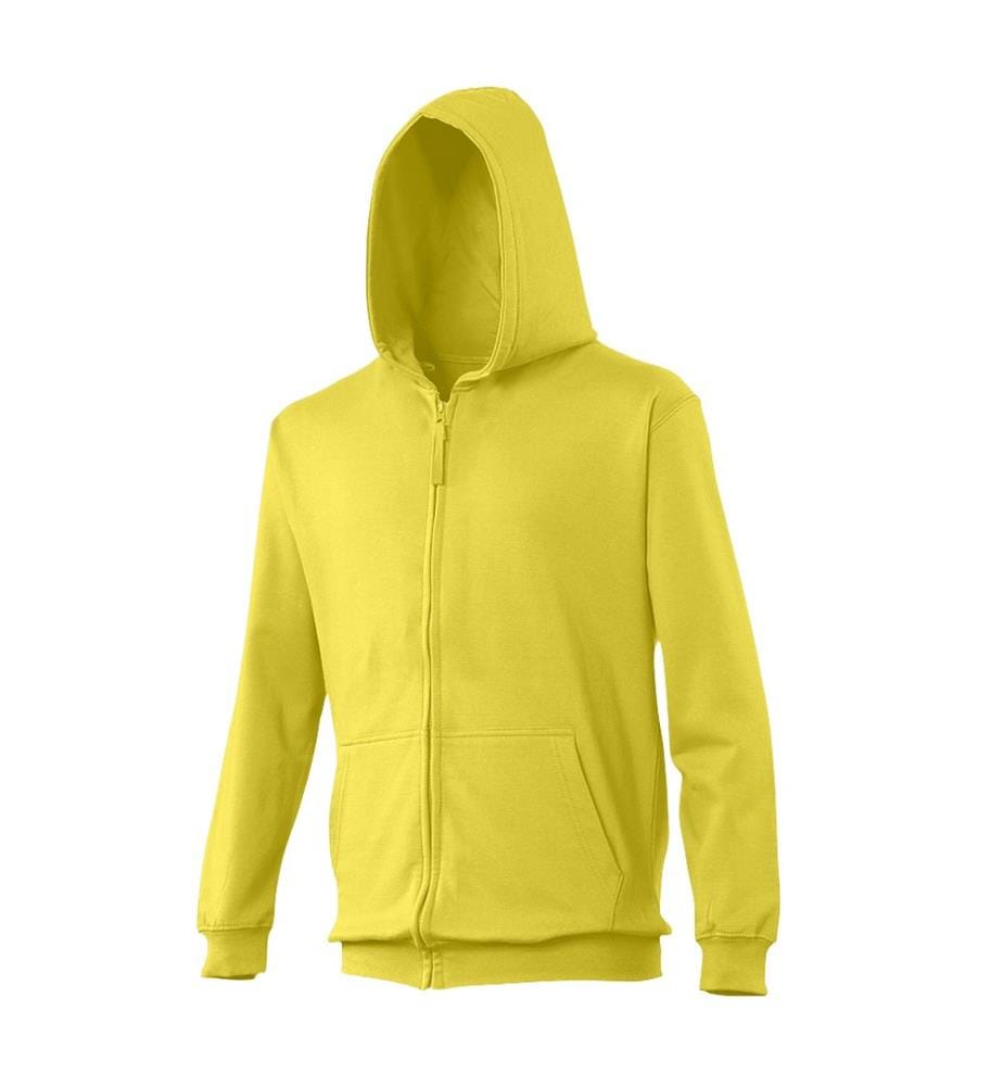 Awdis - Sweatshirt à capuche et fermeture zippée - Enfant unisexe