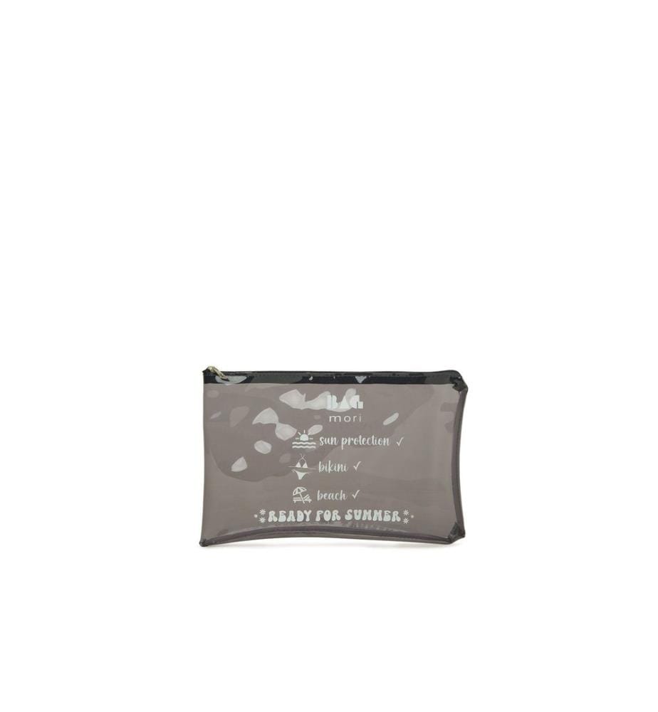Sac de plage, 100 % plastique, gris