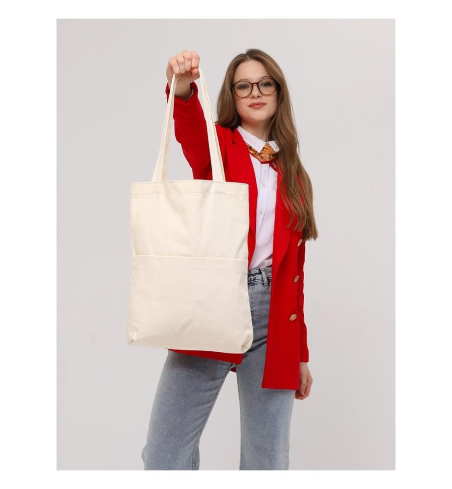 Cabas, 100% GABARDINE, Écru