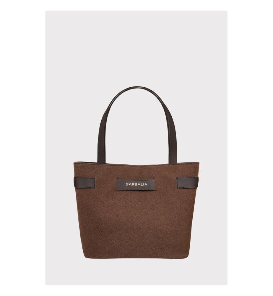 Sac bandoulière, 100 % cuir PU, marron