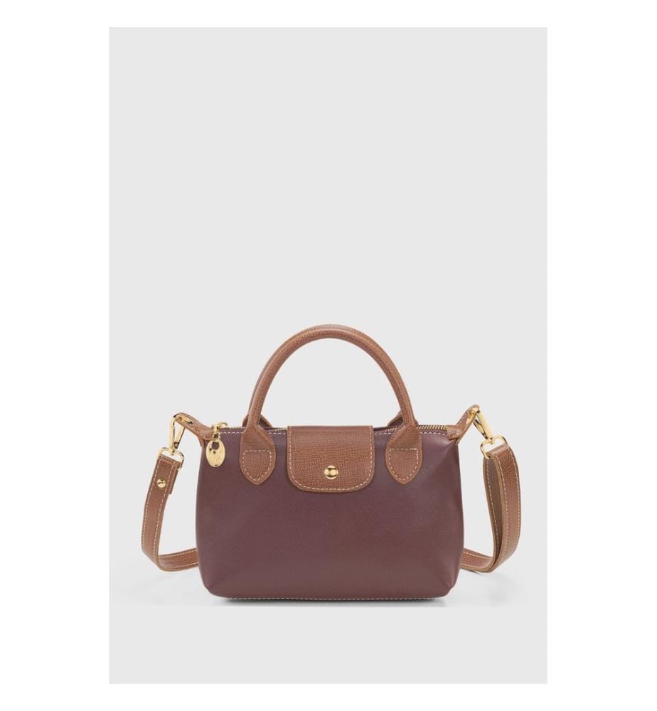 Sac bandoulière, 100 % cuir PU, bordeaux