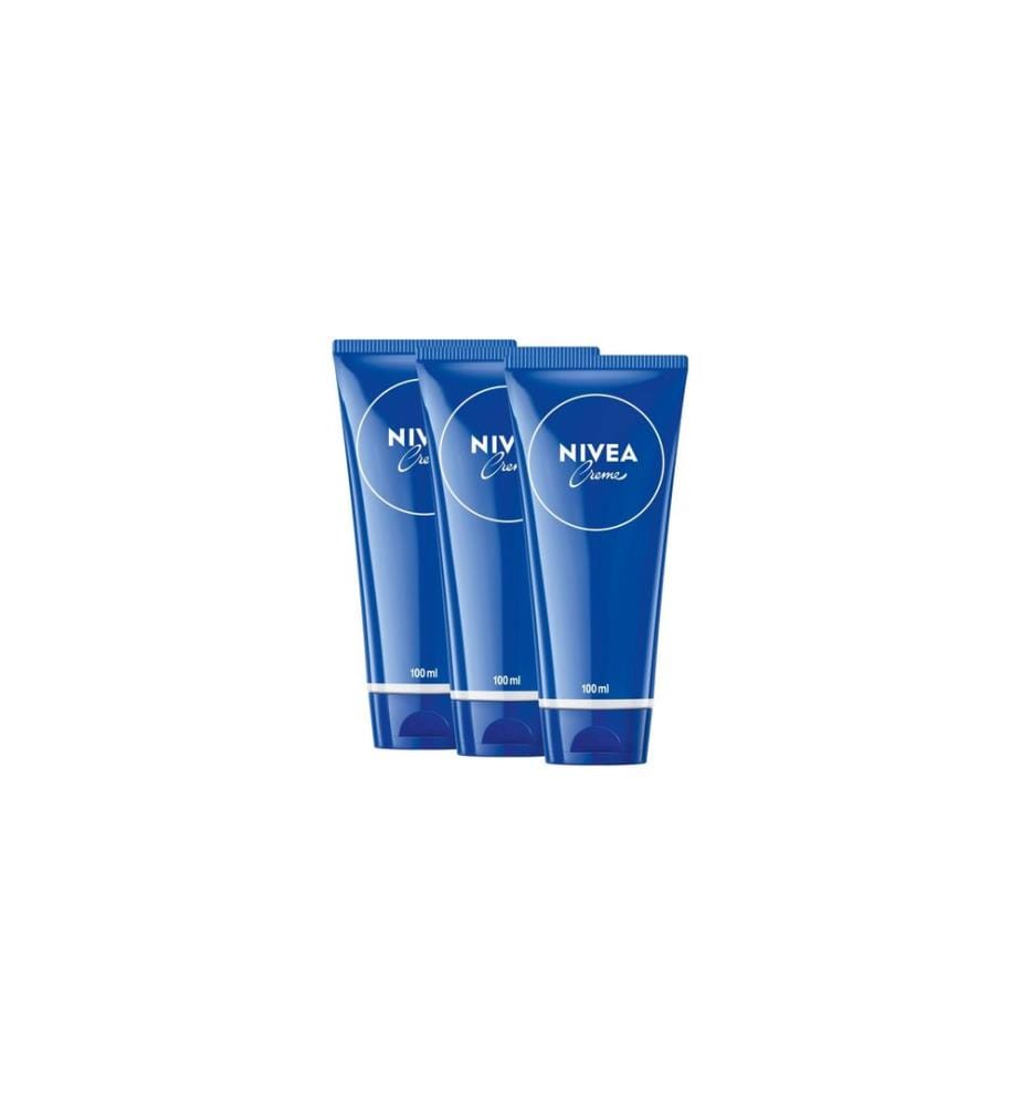 NIVEA Trio de crèmes pour le corps Soft Tube 3 x 75 ml