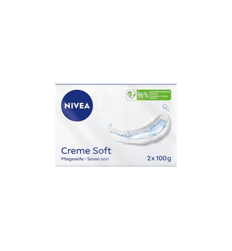 Nivea savon Creme Soft 2 x 100 g