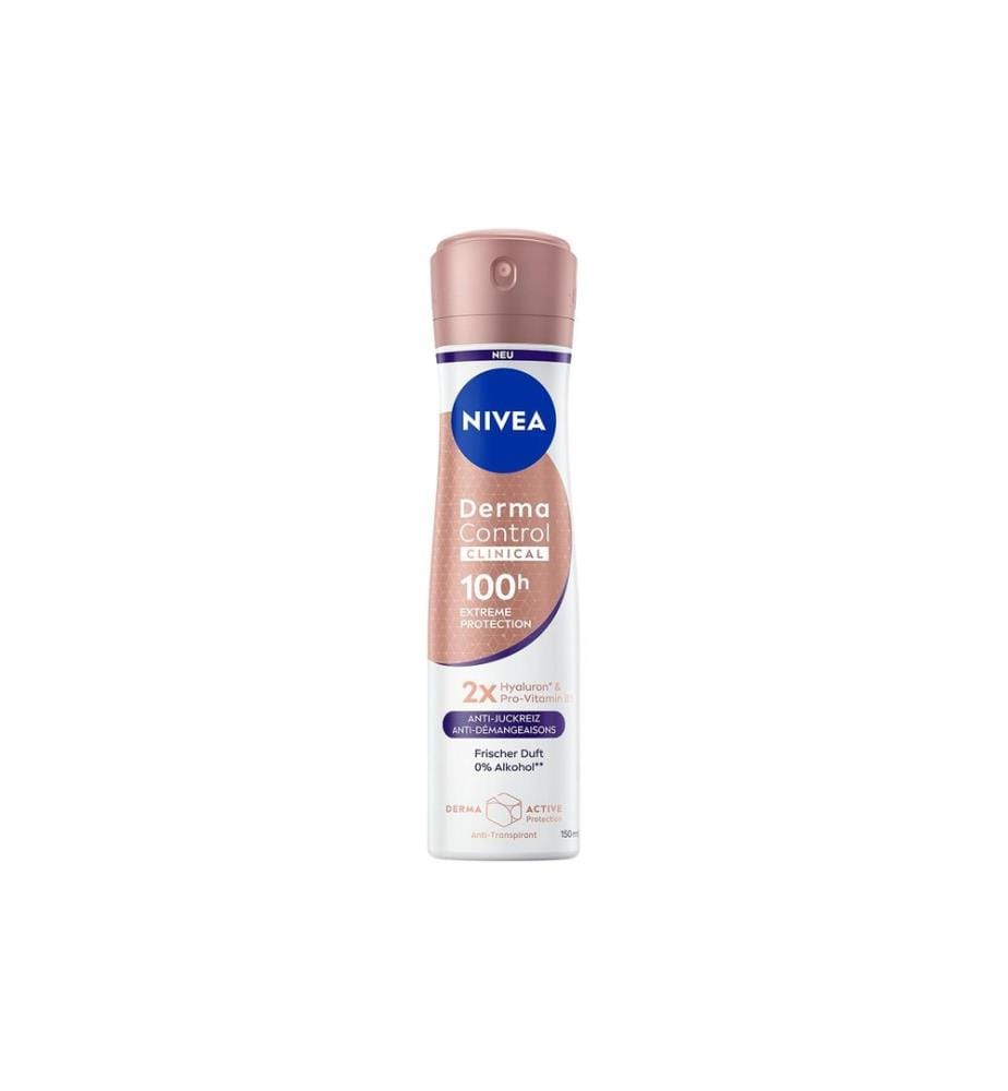 NIVEA Déo Spray Derma Control Clinical Ultra Comfort Female 150 ml