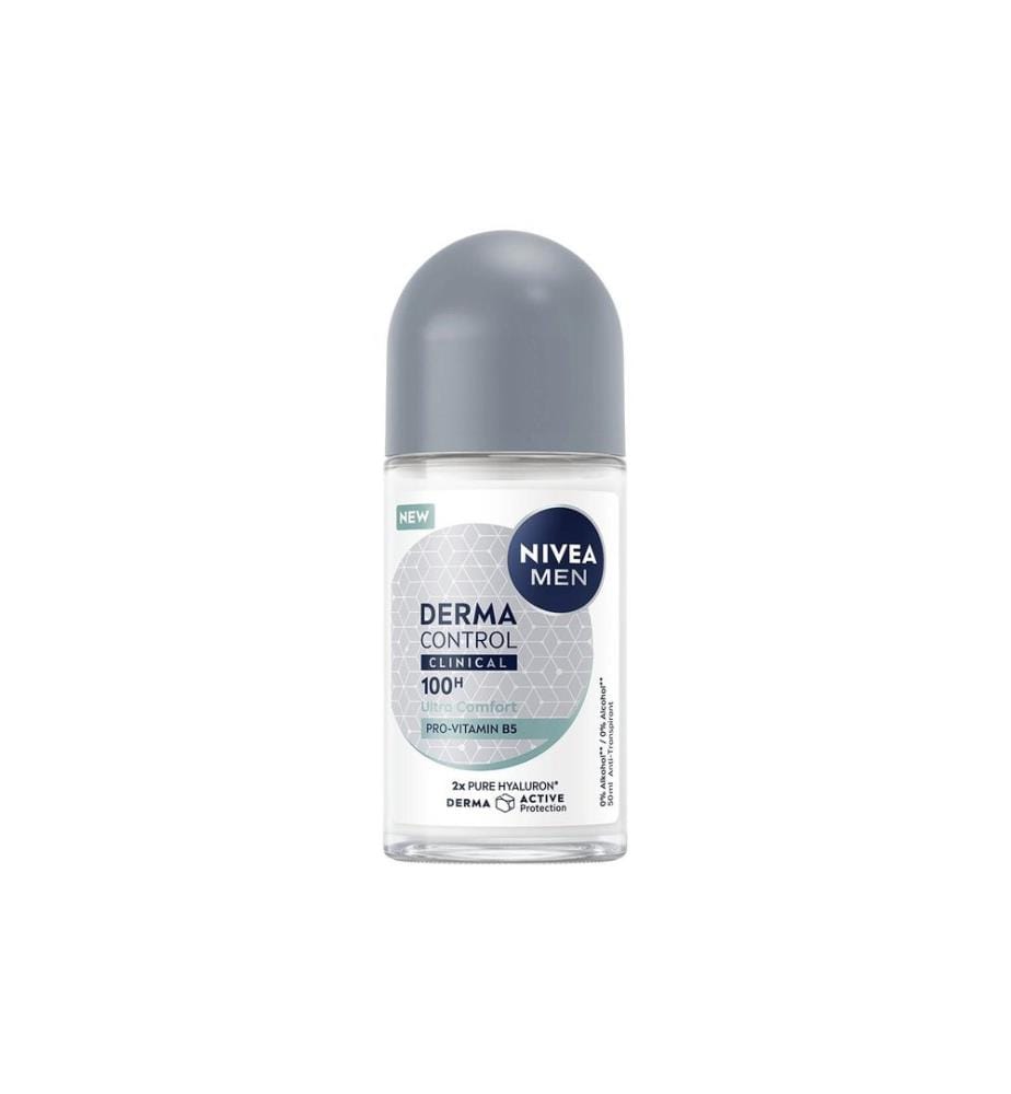 NIVEA MEN Déodorant en rouleau Derma Control Clinical Ultra Comfort 50 ml