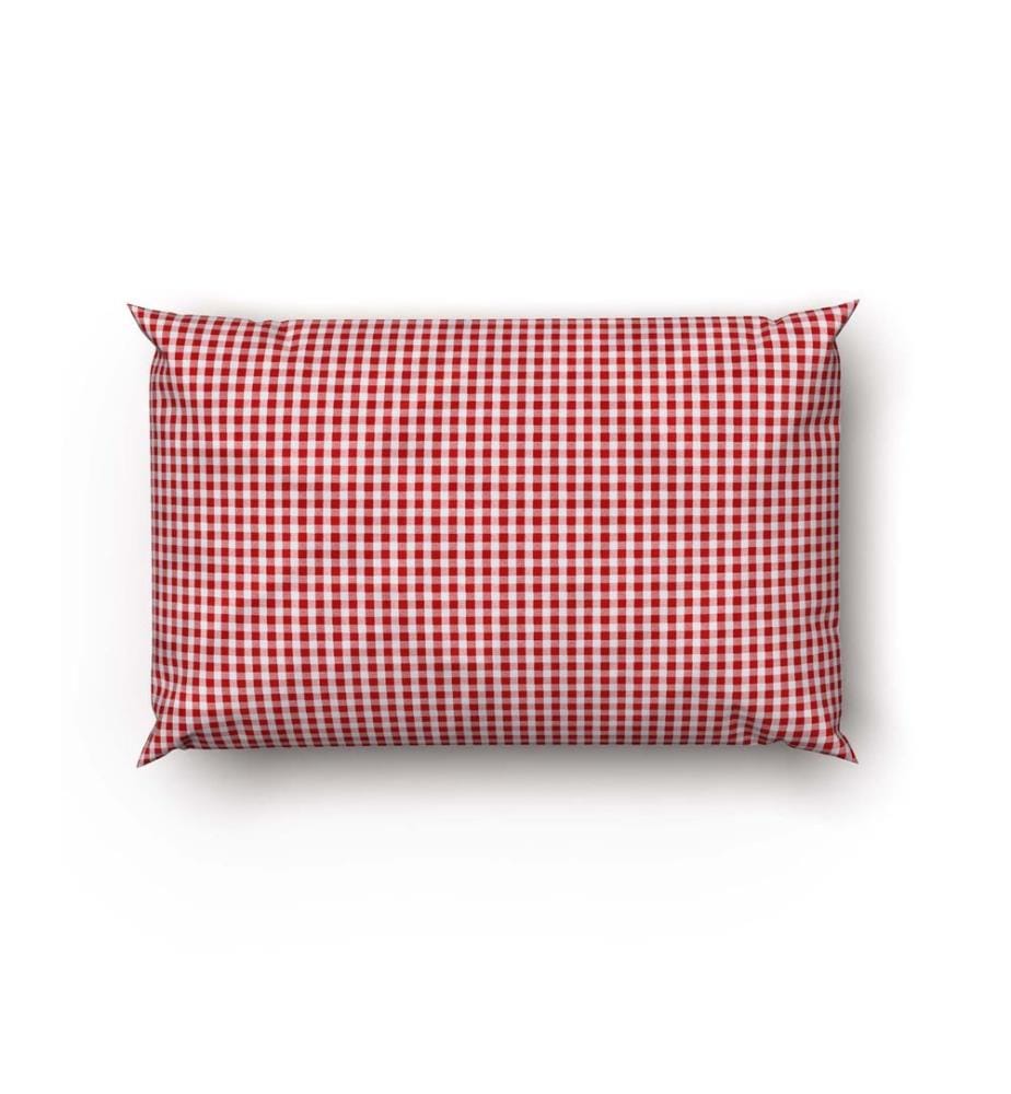 Linge de lit Renforcé rouge « Kölsch » - 65 x 100 cm