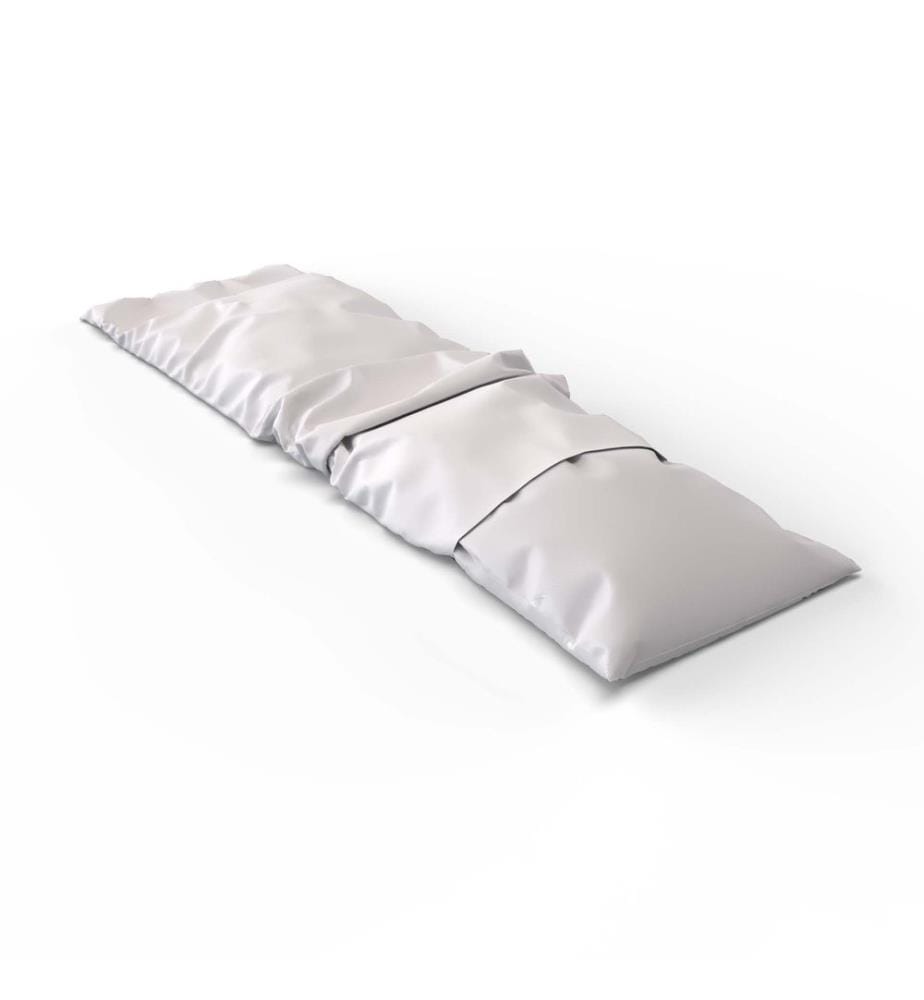 Housse de coussin en satin uni pour personnes dormant sur le côté - Taille unique