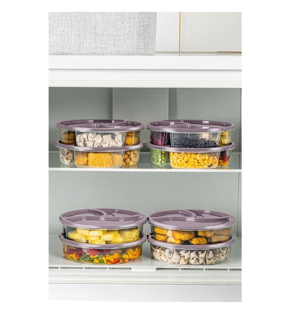 Lot de boîtes de rangement (8 pièces)