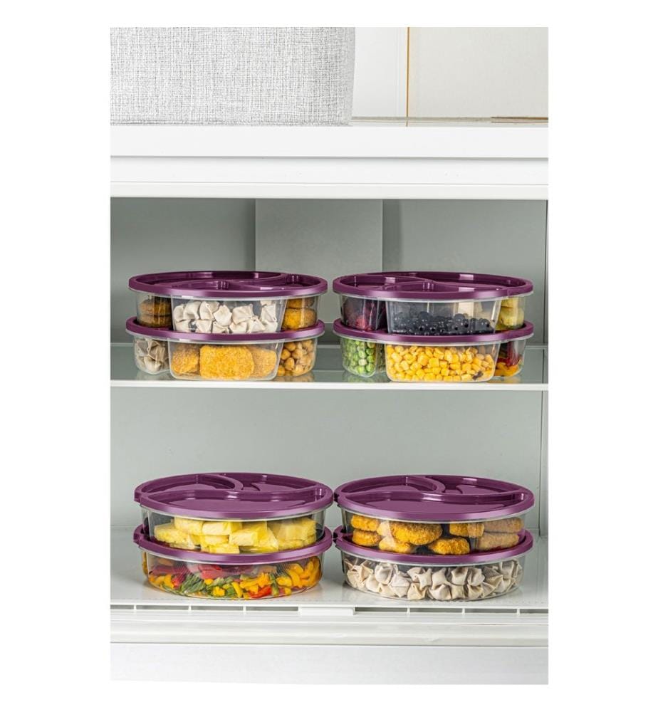 Lot de boîtes de rangement (8 pièces)