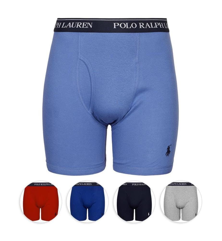 Lot de 3 boxers - Bleu assorti