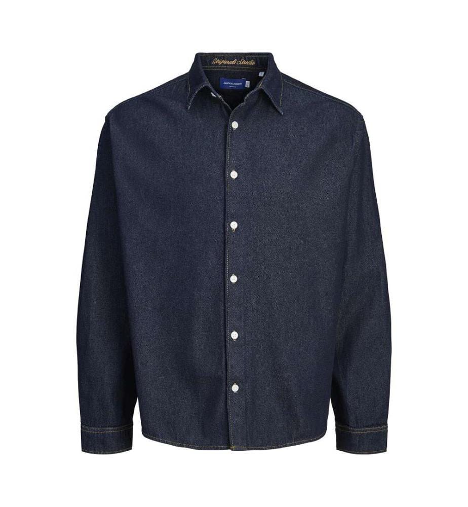 Chemise en denim - Dark-Blue-Denim
