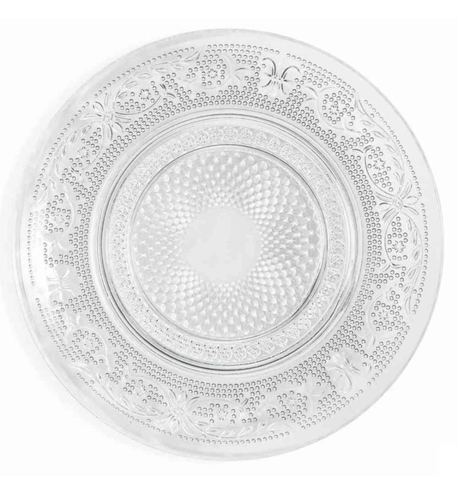 Lot de 6 assiettes à pain New Imperial - Ø 15 cm / Transparent